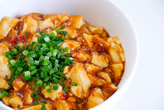 朝麻婆豆腐
